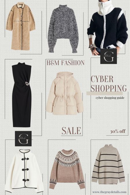 Hm Black Friday sale, hm sale, holiday dress. Puffer coat, winter sweater 

#LTKHoliday #LTKCyberWeek #LTKsalealert
