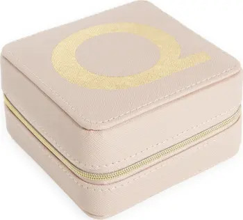 Nordstrom Initial Zip Square Jewelry Box | Nordstrom | Nordstrom