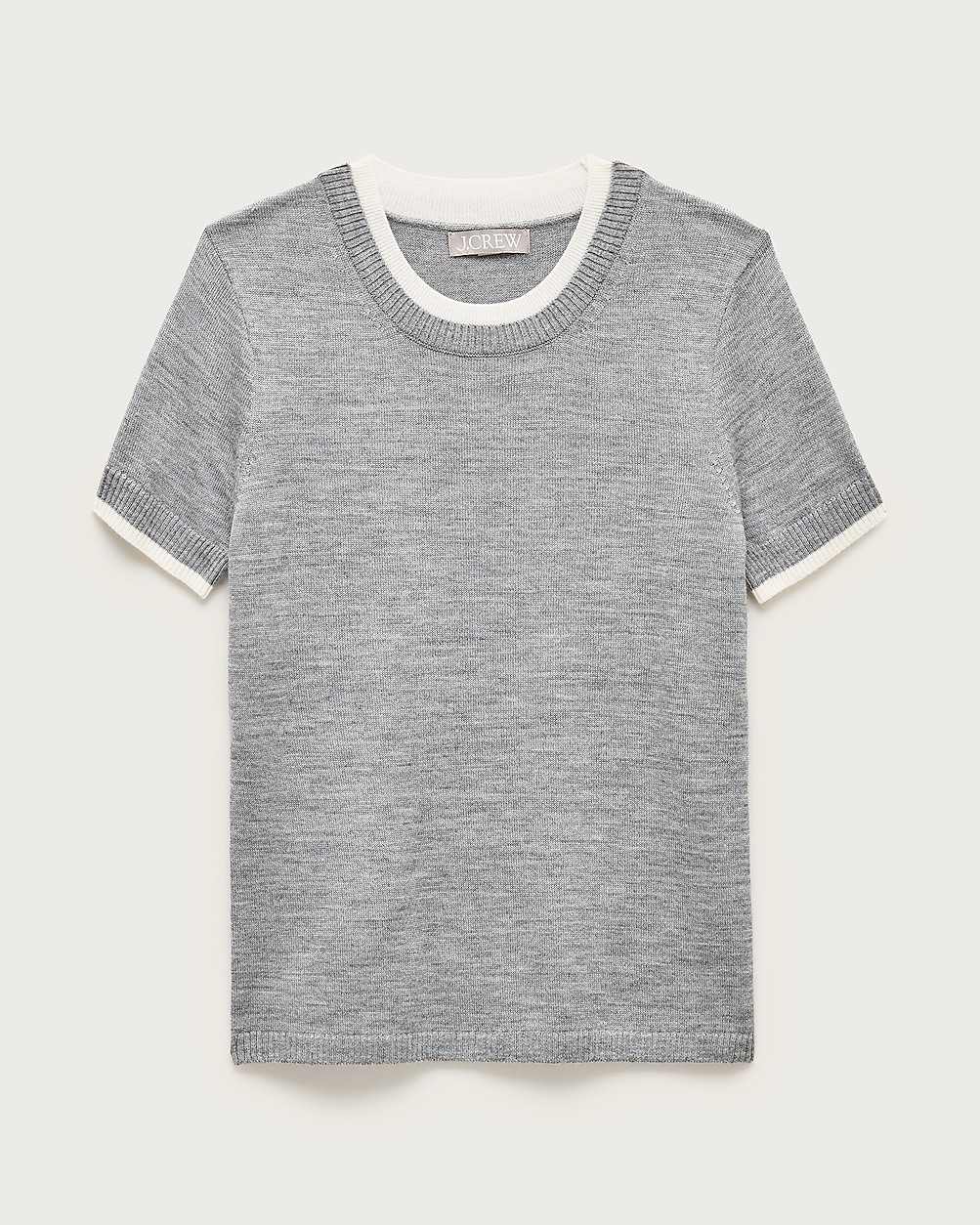 Carolyn layered sweater-tee in merino wool | J. Crew US