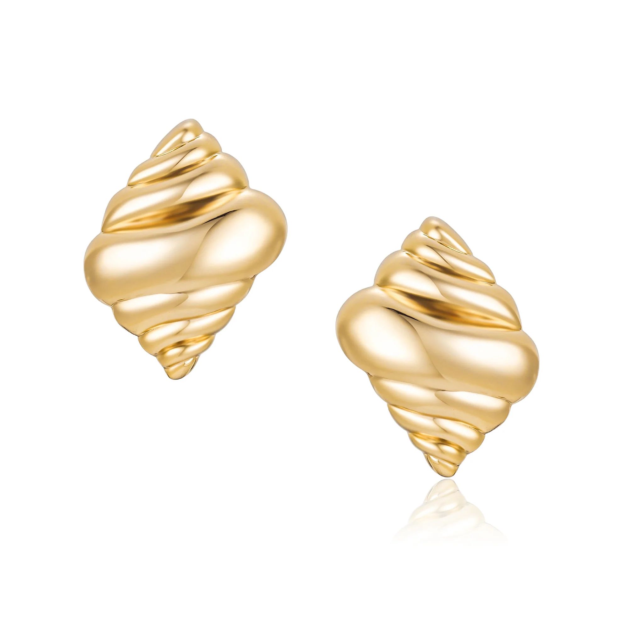 Bliss Shell Statement Studs | Mod and Jo