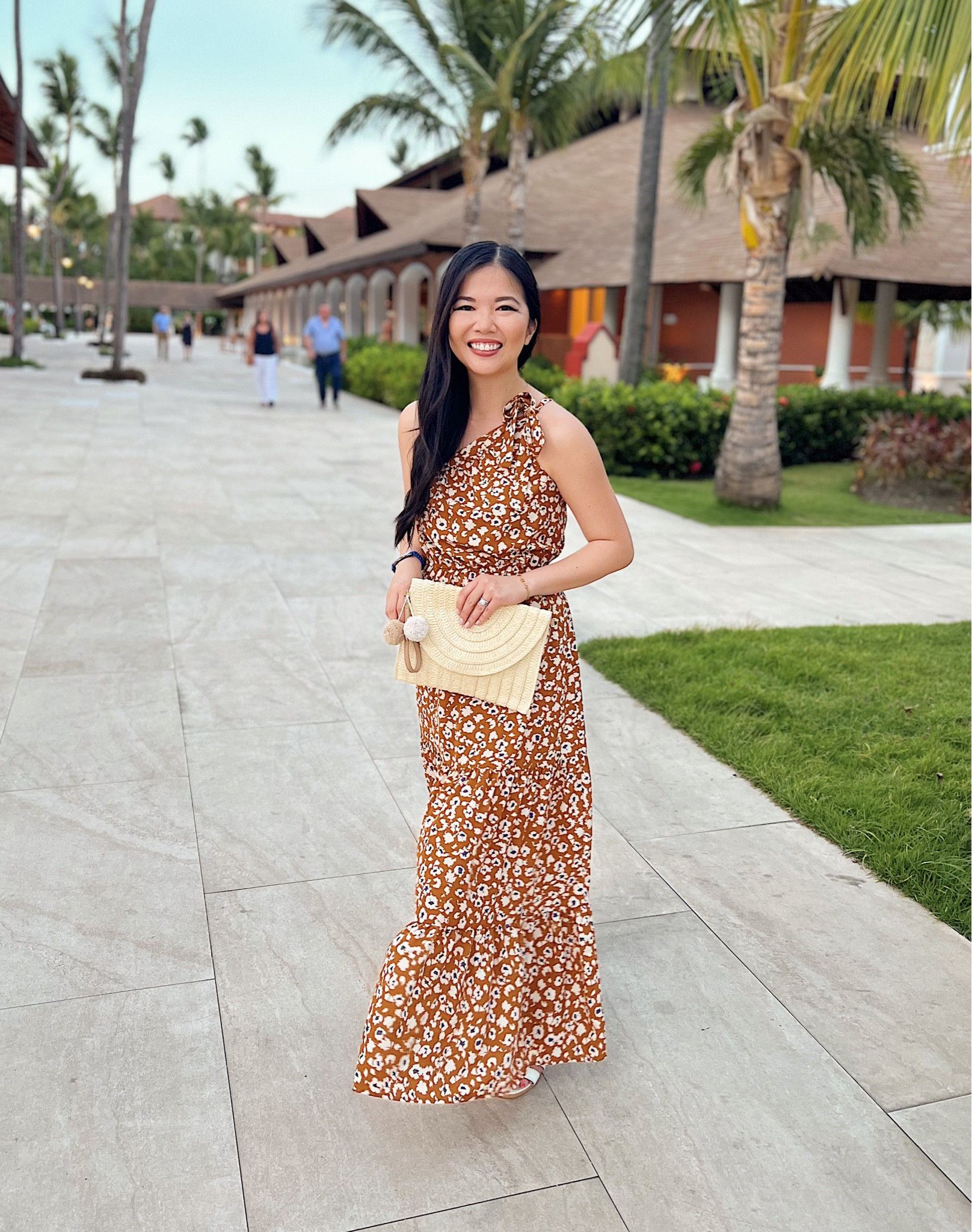 Amazon fashion
Amazon dress 
Brown one shoulder dress 
Brown floral dress 
Leopard one shoulder dress 
Leopard print dress 
Wedding guest dress 
Summer vacation dress 
Beach vacation dress 
summer dress
Straw clutch 
White slide sandals 
White sandals 
Hermès dupes

#LTKwedding #LTKSeasonal #LTKFind
