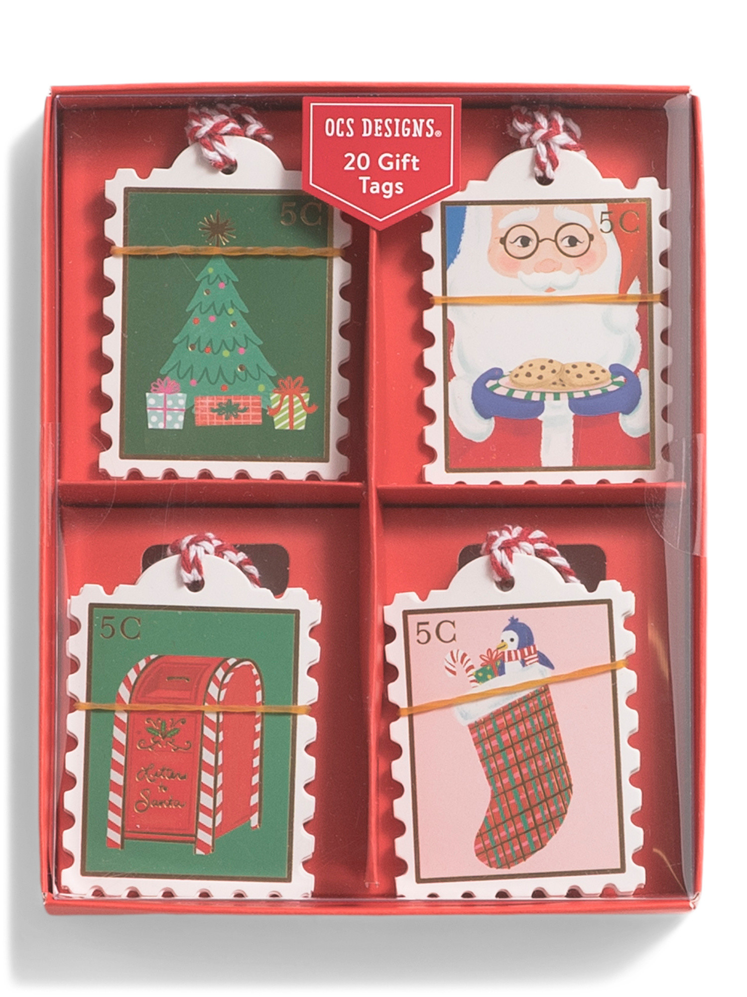 Set Of 20 Gift Tags With Twine | TJ Maxx