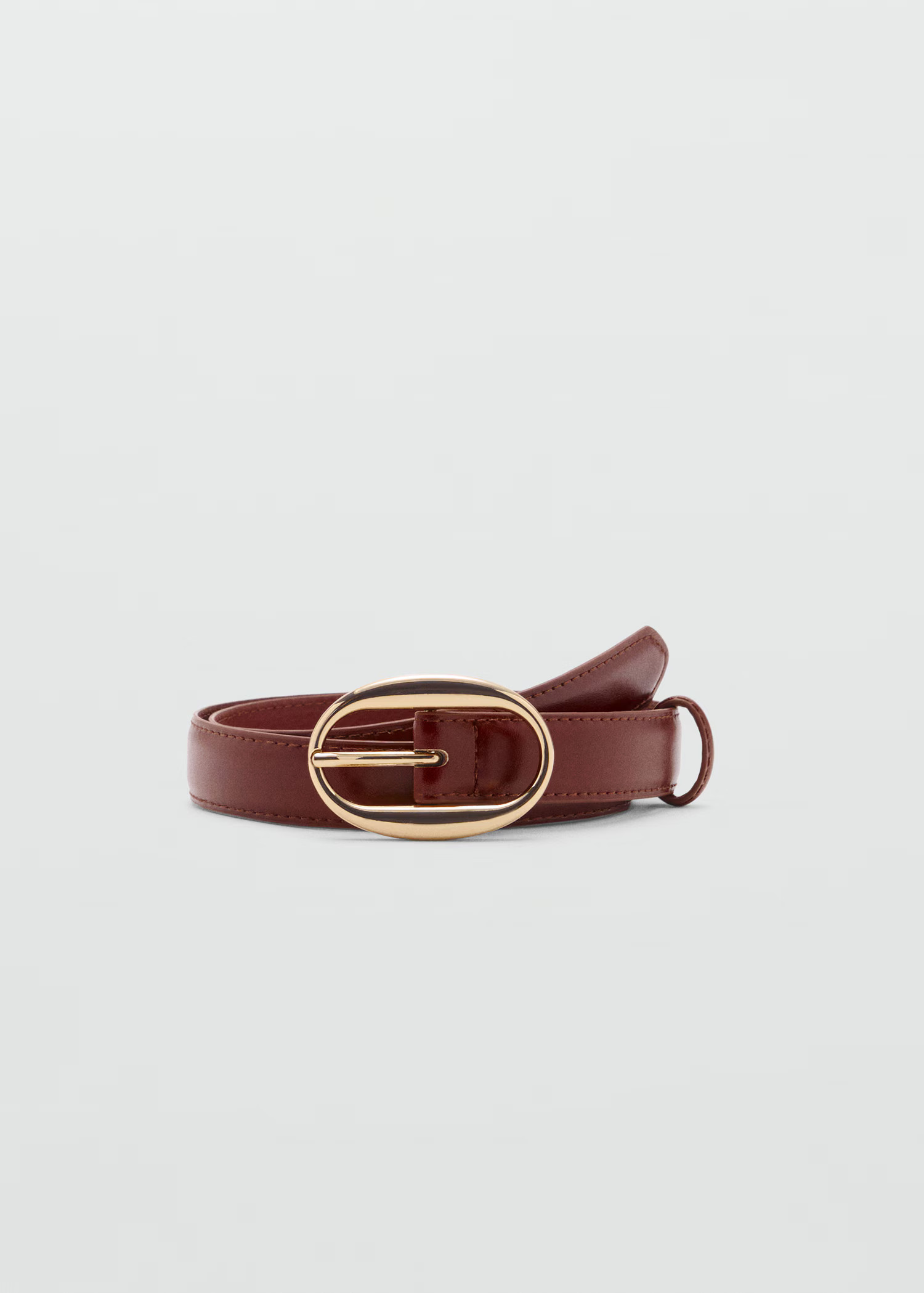 Oval buckle belt - Women | MANGO USA | Mango (US/MX/AU)