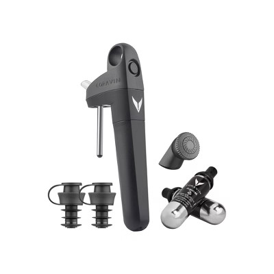 Coravin Pivot Plus Wine Preserver + Aerator - Black | Target