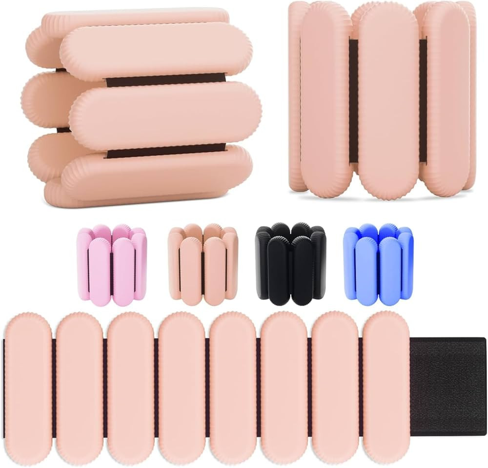 Adjustable Ankle Weights for Women Men,Wrist Weights set for Walking Running,1 Pair (1Lbs Each) S... | Amazon (US)