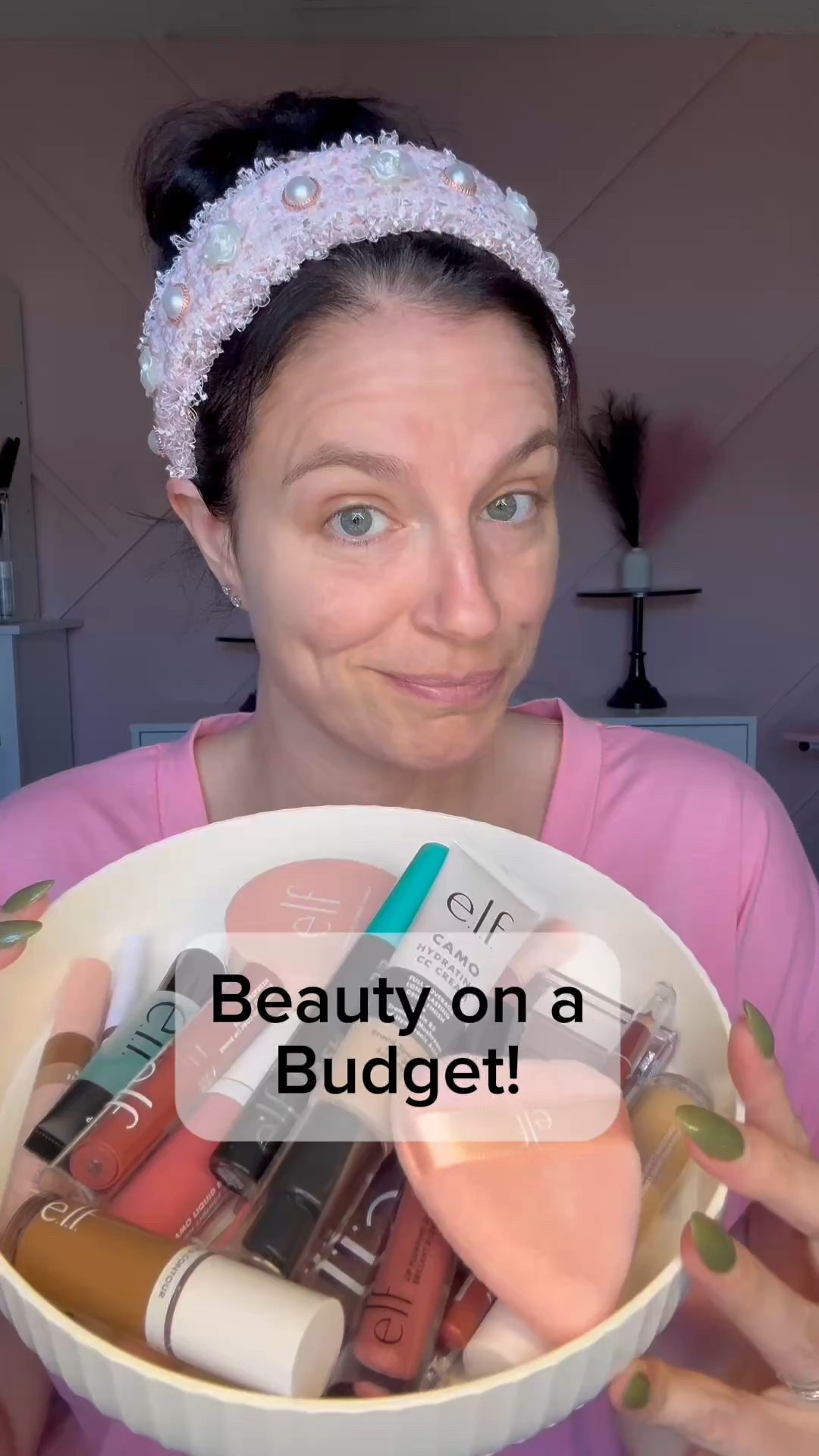 Beauty on a budget! GRWM using all E..F products! #beauty #beautyonabudget #elf #fullfacemakeup #foundation #primer #contour #blush #highlighter #lipstick #lipgloss #eyebrow #mascara #settingpowder #settingspray #lip liner #concealer 

#LTKBeauty