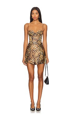 retrofete Kyona Dress in Vintage Mixed Animal from Revolve.com | Revolve Clothing (Global)