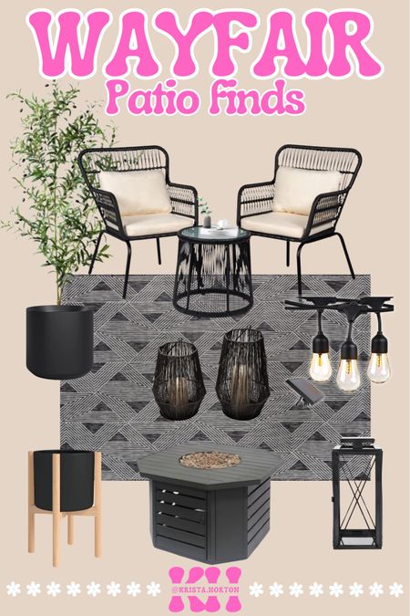 Wayfair is having a sale and it’s PERFECT timing to give your patio a little refresh!! 

Outdoor patio furniture, patio finds, sale alert, outdoor rug, patio chairs, outdoor decor, patio lights, patio inspo, patio decor inspo, black furniture, wayfair sale

#LTKhome #LTKSeasonal #LTKsalealert