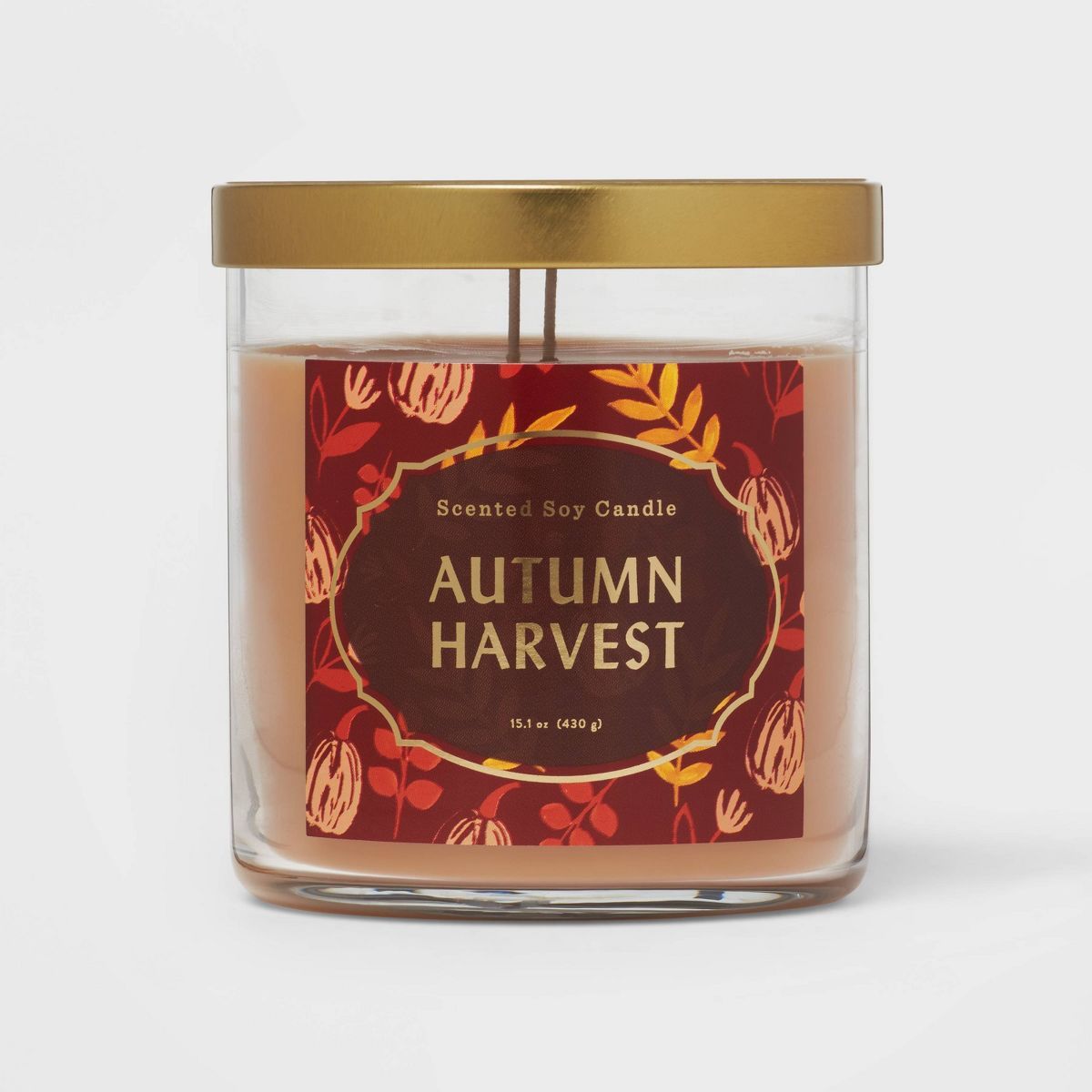 Lidded Glass Jar Autumn Harvest Candle - Opalhouse™ | Target