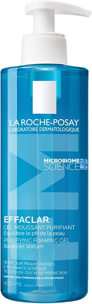 La Roche Posay Effaclar Purifying Foaming Gel for oily sensitive skin 400ml | Amazon (UK)