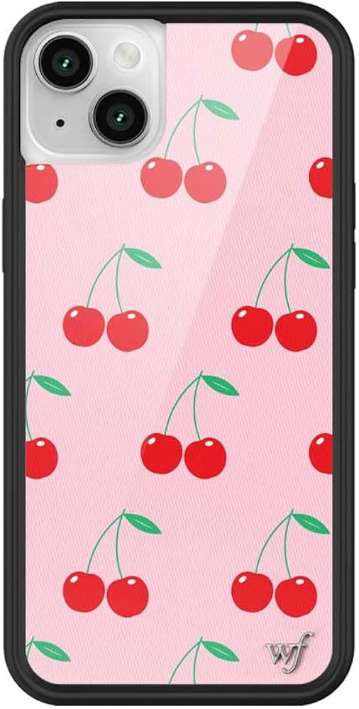 Wildflower Cases - Pink Cherries, Compatible with Apple iPhone 13/14 | Fruit, Red, Classic, Cute,... | Amazon (US)