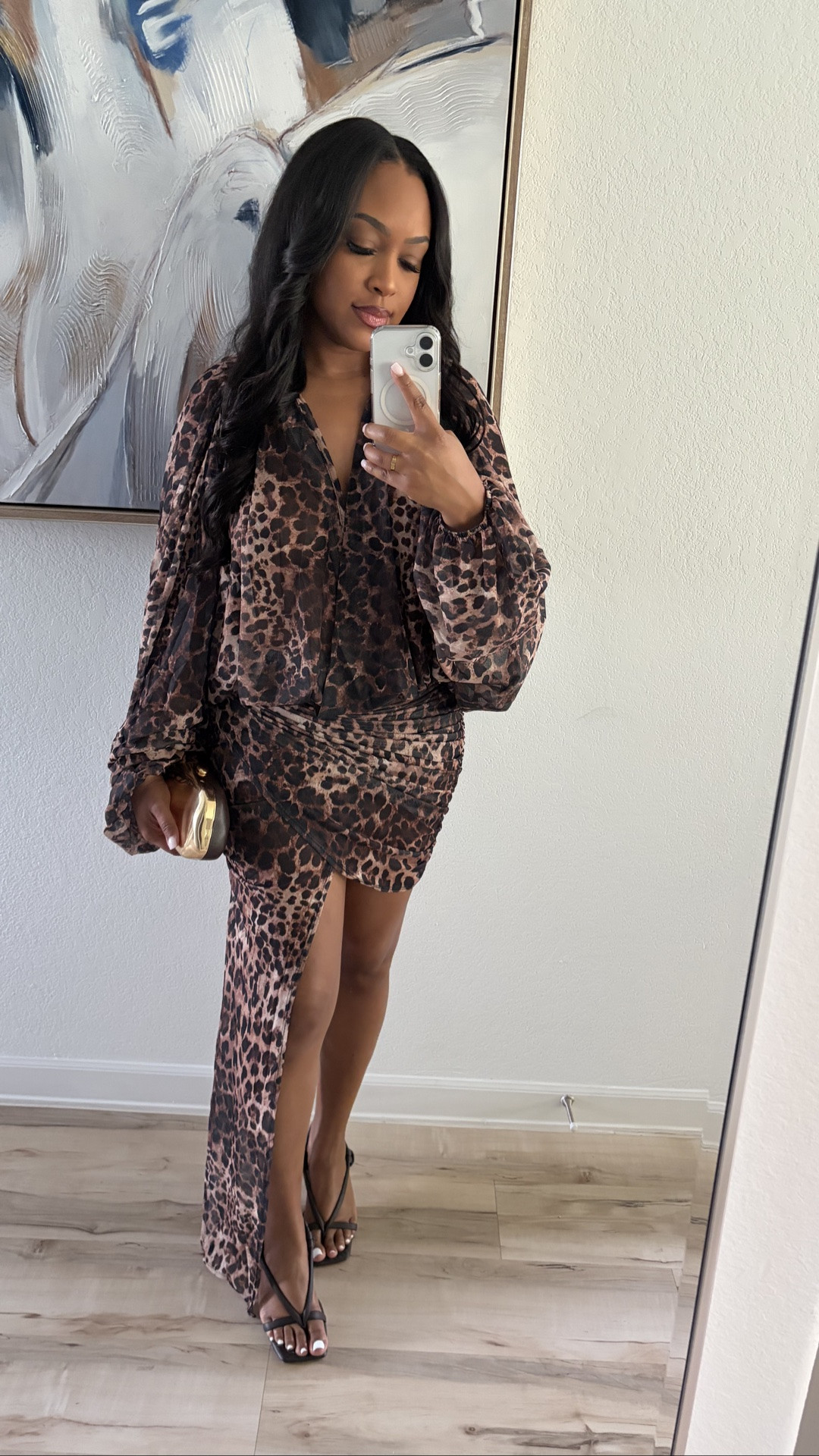 Girls night or date night dress! Leopard print 🐆🖤

#LTKootd #LTKPetite