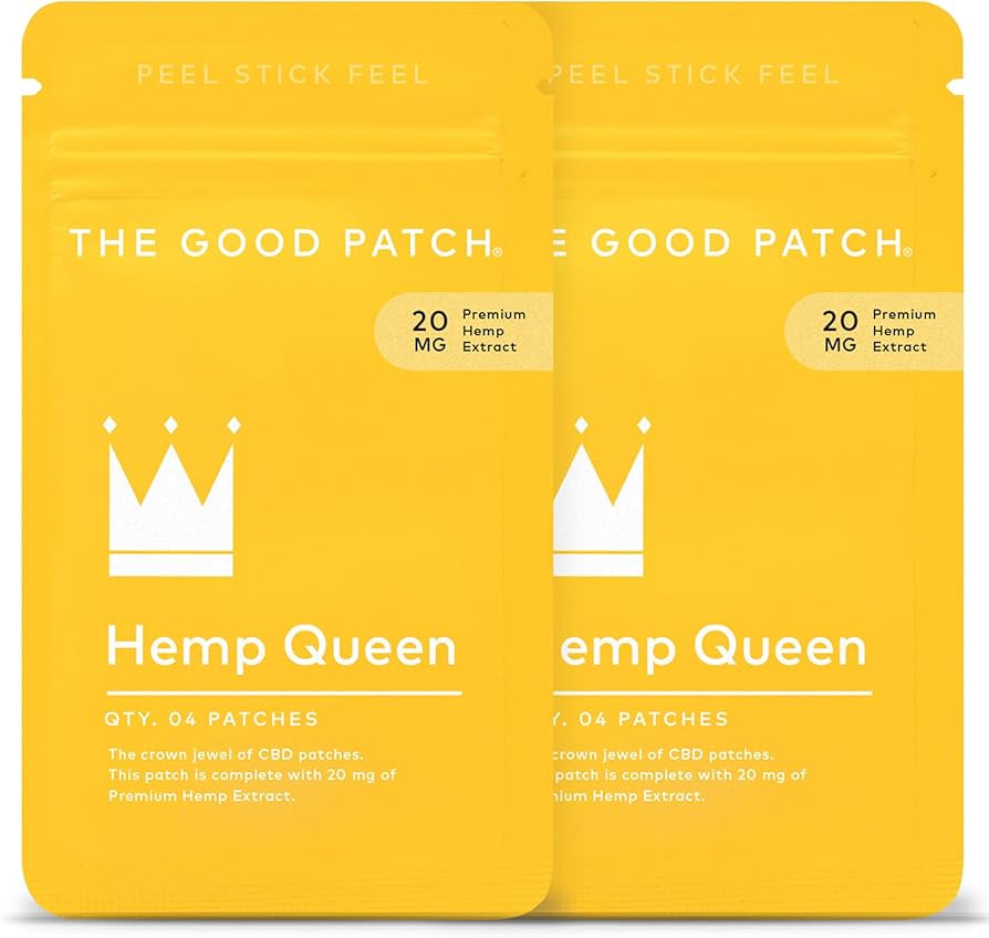 The Good Patch Plant Powered Full Body Support - Sustained Release Hemp Patch with Hemp Extract a... | Amazon (US)