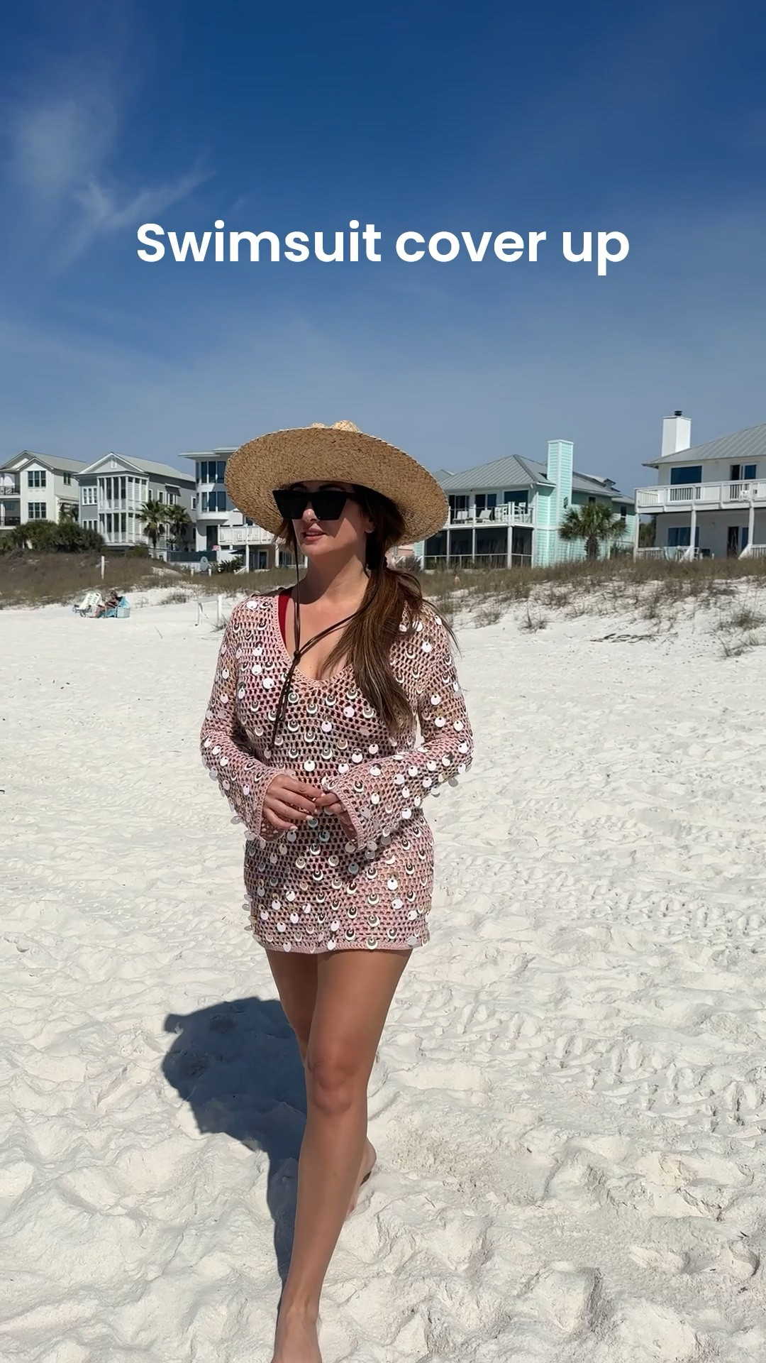 Swimsuit cover up for spring break. Vacation style.

#LTKOver40 #LTKTravel #LTKSwim