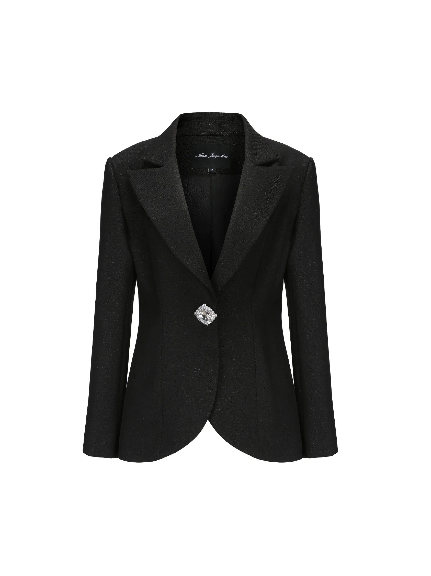 Elle Diamond Blazer (Black) (Final Sale) | Nana Jacqueline