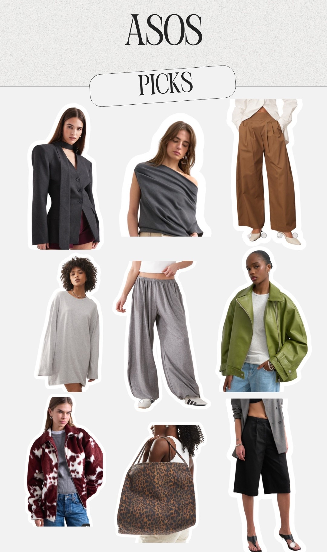 ASOS picks this week 


#LTKootd #LTKMidsize #LTKWorkwear