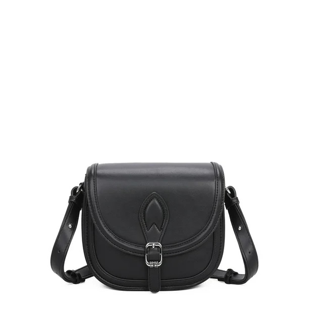 Sam Edelman Women's Giorgia Saddle Handbag, Black | Walmart (US)