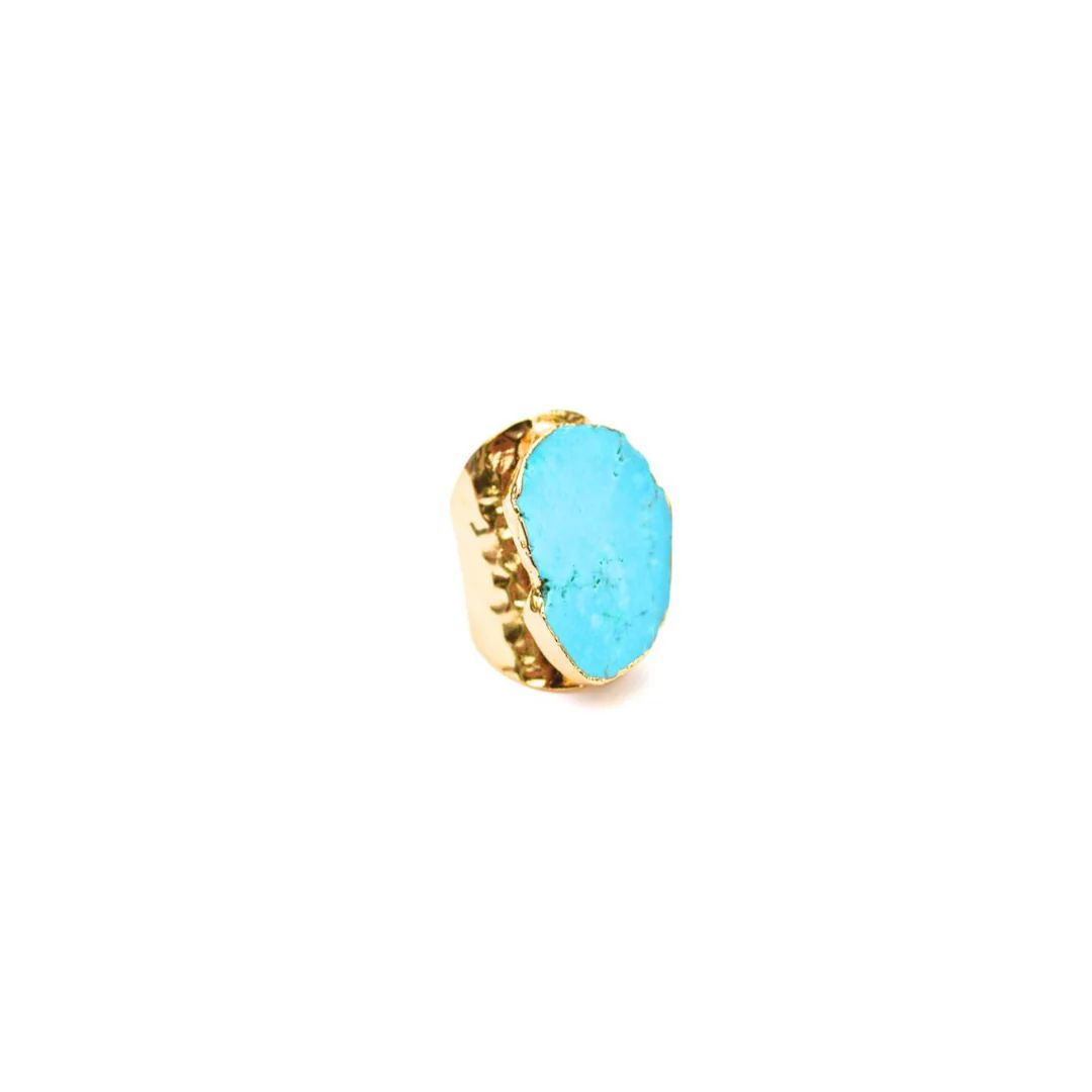 Turquoise Mesa Ring Cuff | Accessory Concierge