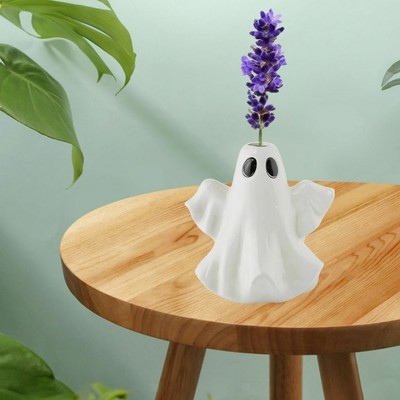 Ghost Vase Pen Storage Flower Pot Plants Planter Halloween Party Decor | eBay US