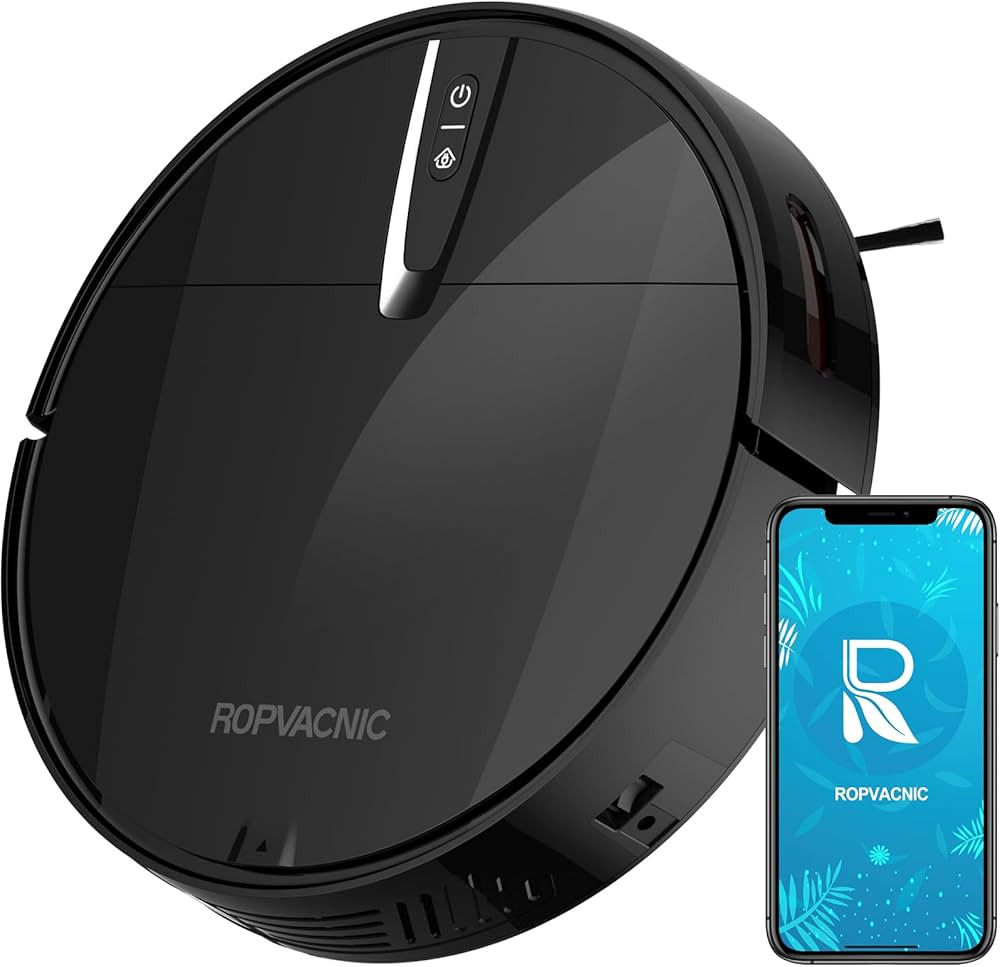 Robot Vacuum Cleaner with 3000Pa Cyclone Suction, APP/Voice/Remote Control, Automatic Self-Chargi... | Amazon (US)