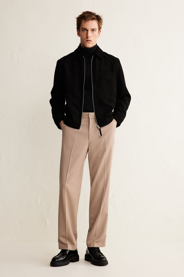 Slim Fit Cotton Turtleneck Shirt | H&M (US + CA)