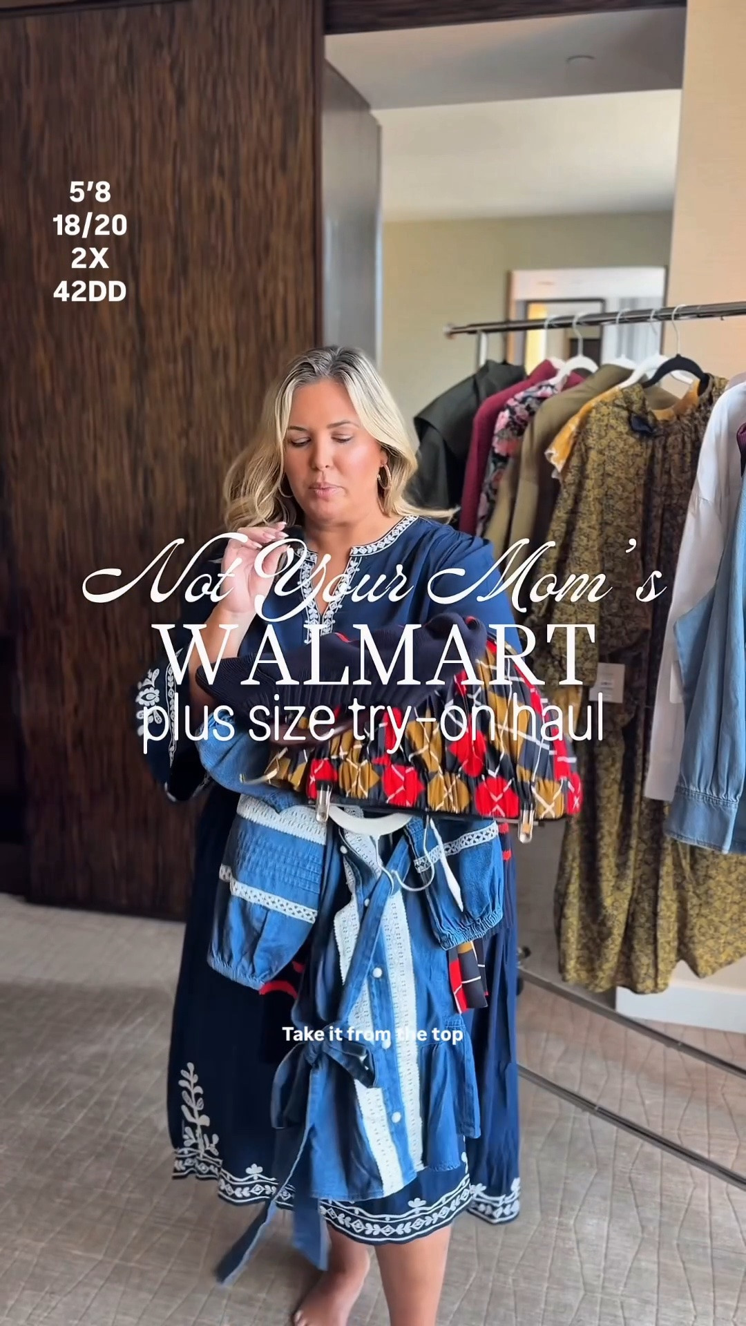 NYM Walmart haul! Wearing a size 2X in the navy midi dress. Wearing a size 20 in the jeans but would size down. Yellow top is a 2X. Jacket is a 2X but could size down. The maxi skirt is a 2X but would do a 1X. Cashmere is an XXL. Yellow floral maxi is a 2X and would size down to a 1X. Wearing a 2X in the trench and would size down. Plus size, outfit inspo, apron belly, fall fashion, mom life @Walmart #WalmartPartner @WalmartStyle #WalmartStyle

#LTKPlusSize #LTKMidsize #LTKSeasonal