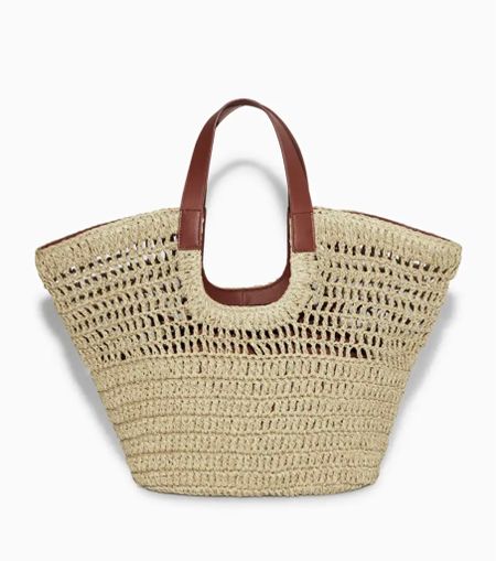 Loving this raffia tote from cos! 