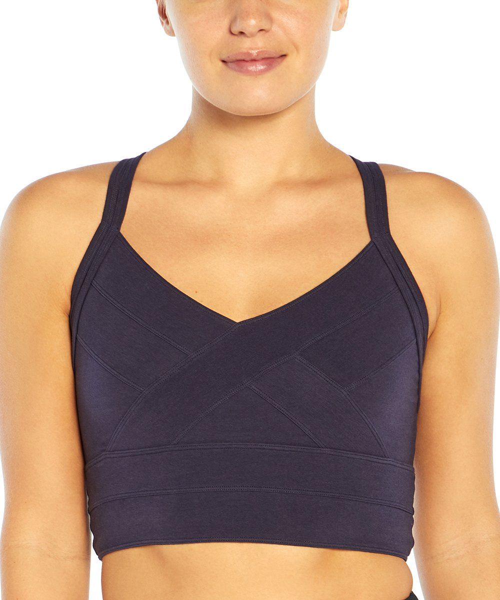 Balance Collection Midnight Blue Ada Sports Bra | Zulily