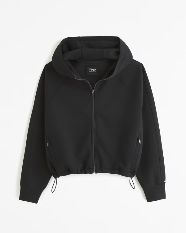 Women's YPB neoKNIT Cinched Full-Zip Hoodie | Women's Tops | Abercrombie.com | Abercrombie & Fitch (US)