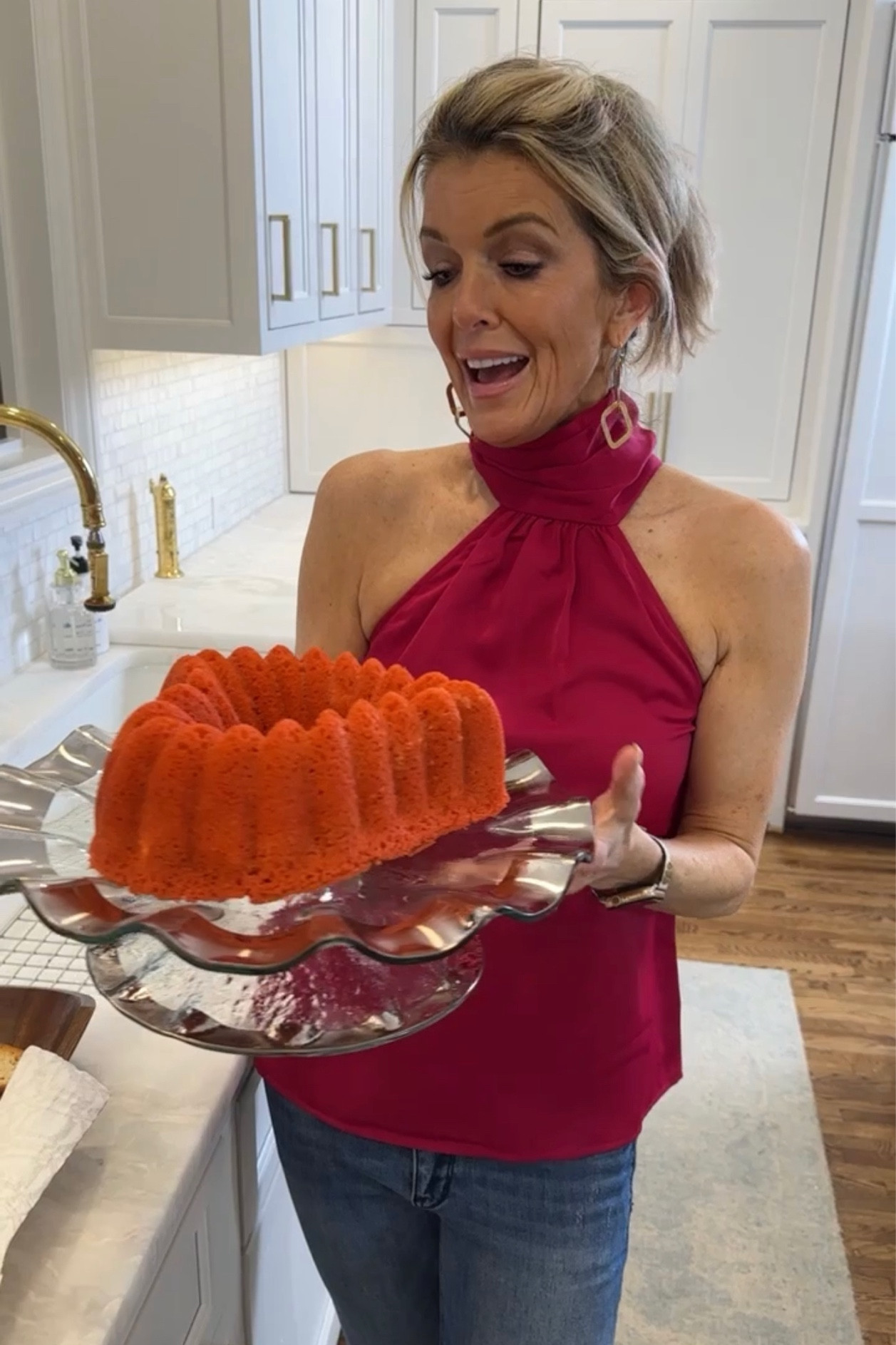 Target Style 
This satiny halter top is SO chic and PERFECT for a holiday or date night!
The chest runs small, so I sized up one to a medium.  I wear nippies extra (no bra)  

#LTKstyletip #LTKFind #LTKunder50