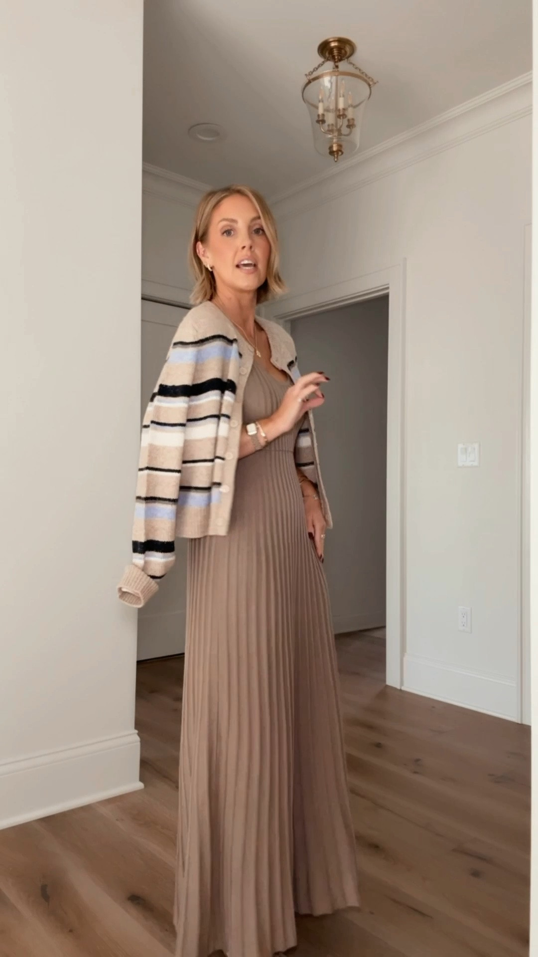 Code AFLTK for 20% off (ends today!) 
Small cardigan / XS Petite dress