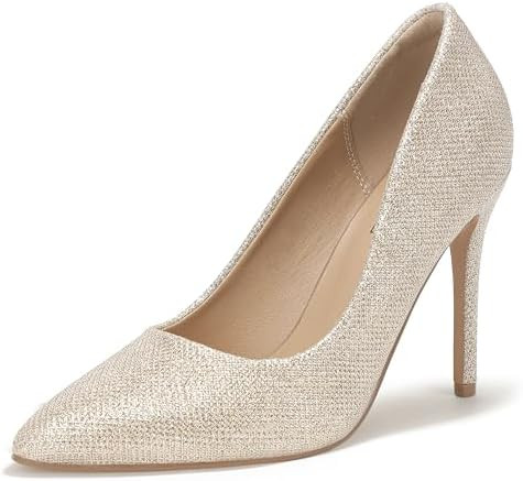 IDIFU Women's IN4 Classic Pointed Toe High Heels Pumps Wedding Dress Office Shoes | Pointed Toe, ... | Amazon (US)