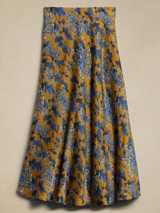 Midi Slip Skirt | Banana Republic Factory