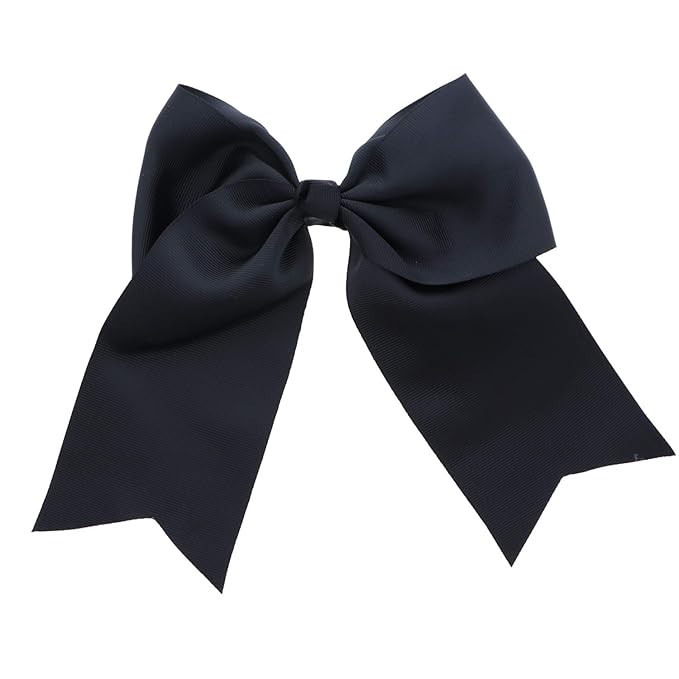 Jumbo Bow Clip with Tails (Black) | Amazon (US)