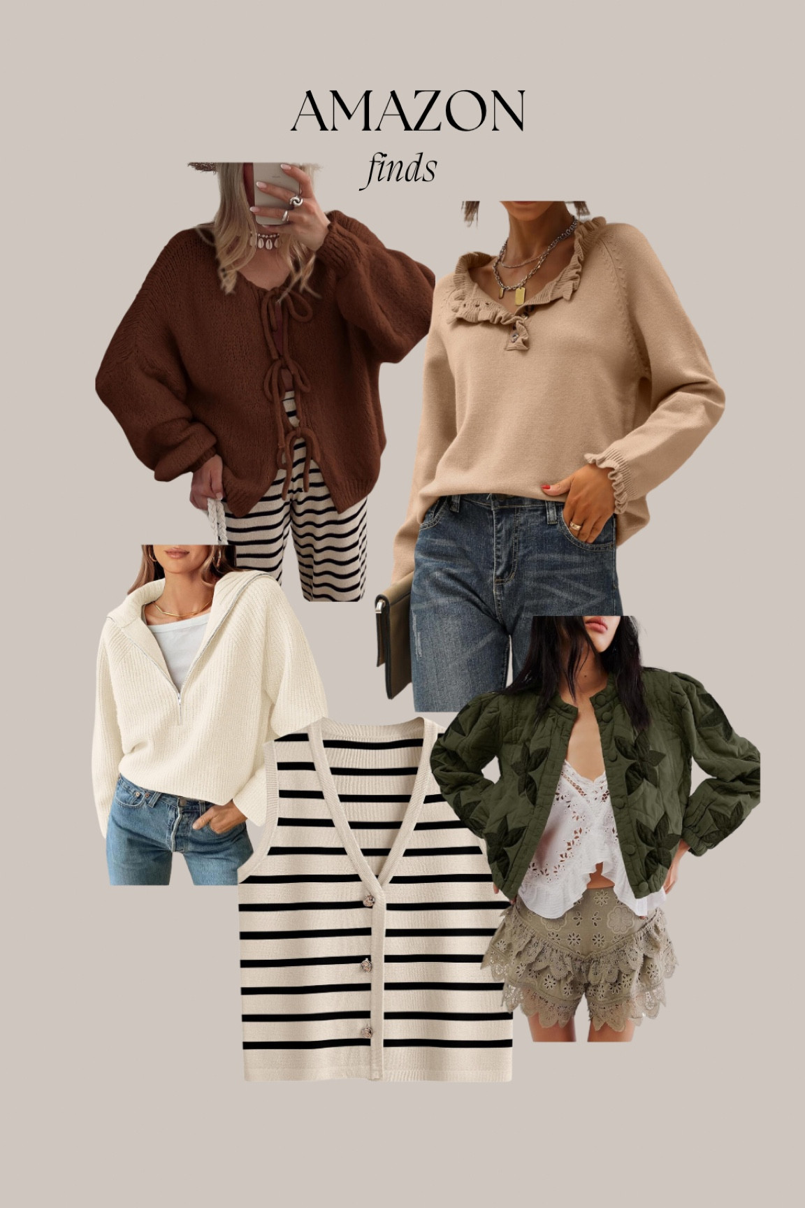 Amazon fall finds // free people dupe // sweaters

#LTKSeasonal #LTKFindsUnder50 #LTKFindsUnder100