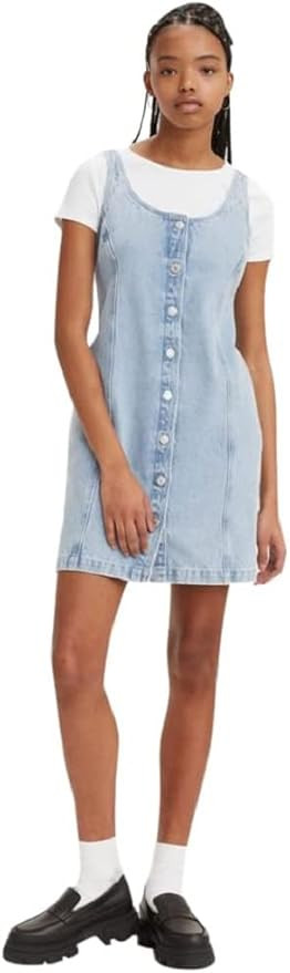 Levi's Women's Tuli Denim Mini Dress | Amazon (US)