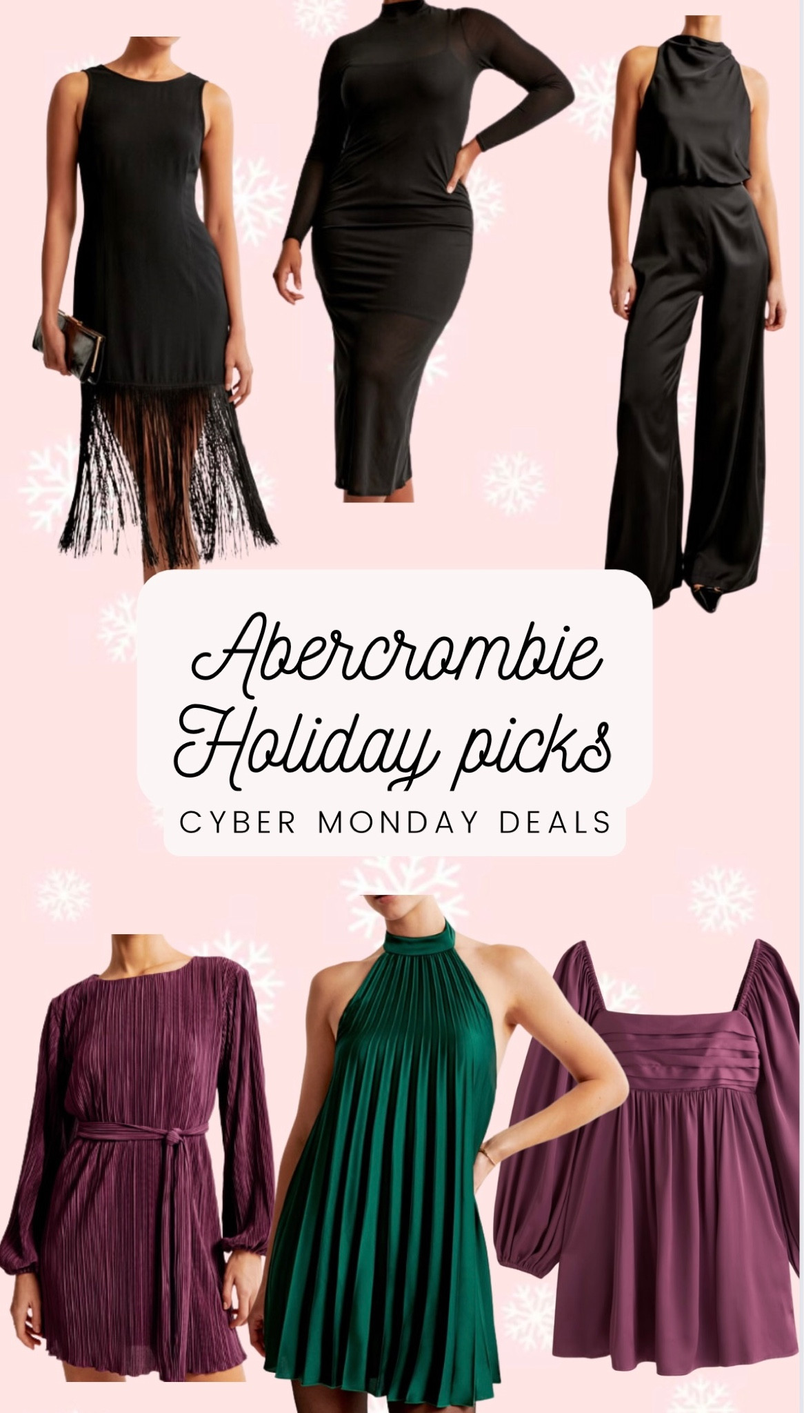 Abercrombie holiday picks on sale! Perfect for any holiday event you have coming up!

#LTKCyberWeek #LTKparties #LTKHoliday