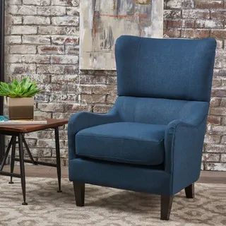 Quentin High-Back Club Chair by Christopher Knight Home | Overstock.com Shopping - The Best Deals... | Bed Bath & Beyond