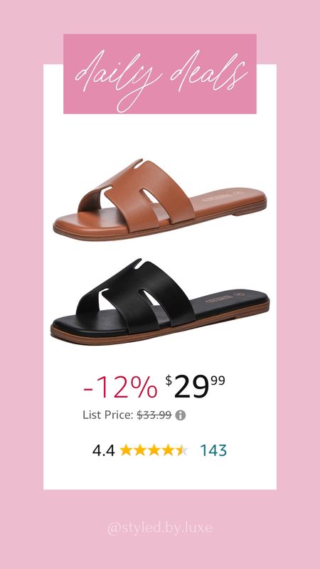 Amazon daily deals!

Sandals, slides, summer shoes, spring sandals 

#LTKSaleAlert #LTKStyleTip #LTKSeasonal