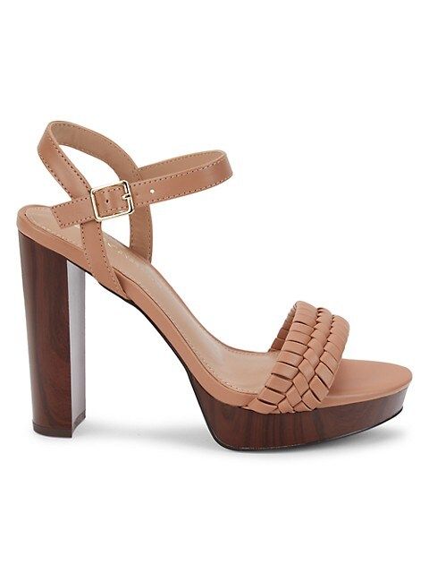 Oberla Stack-Heel Platform Sandals | Saks Fifth Avenue OFF 5TH