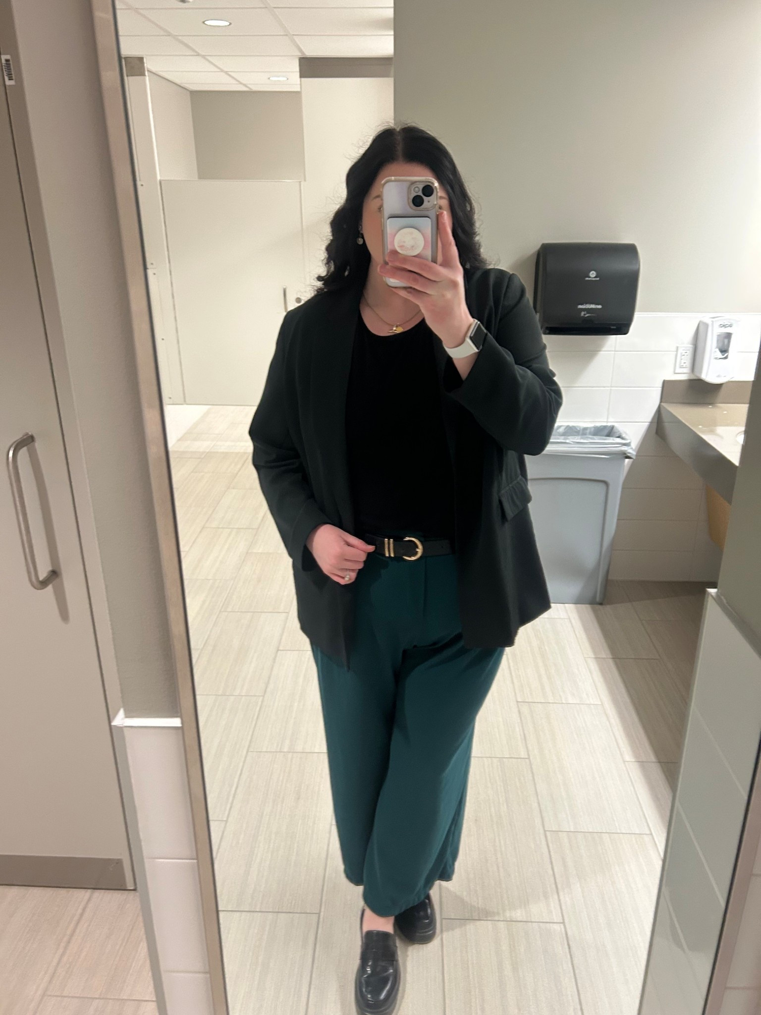 My work OOTD 💚 

#LTKPlusSize #LTKWorkwear #LTKootd