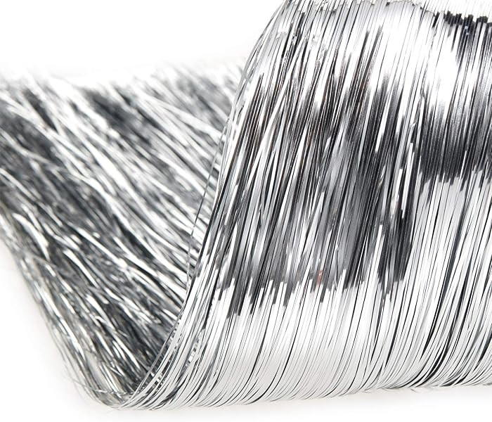 2500 Strands Decorations Tinsel Garland Tinsel Foil Fringe Icicles for Christmas Home Holiday Dec... | Amazon (US)