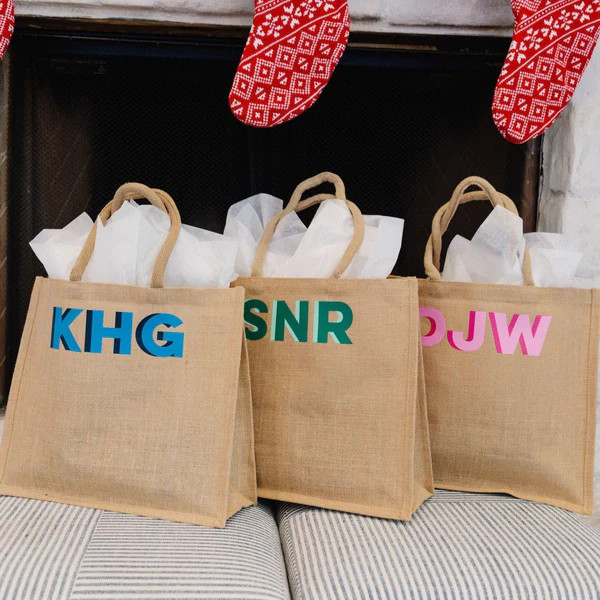 Shadow Monogram Jute Carryall - VIP Black Friday | Sprinkled With Pink