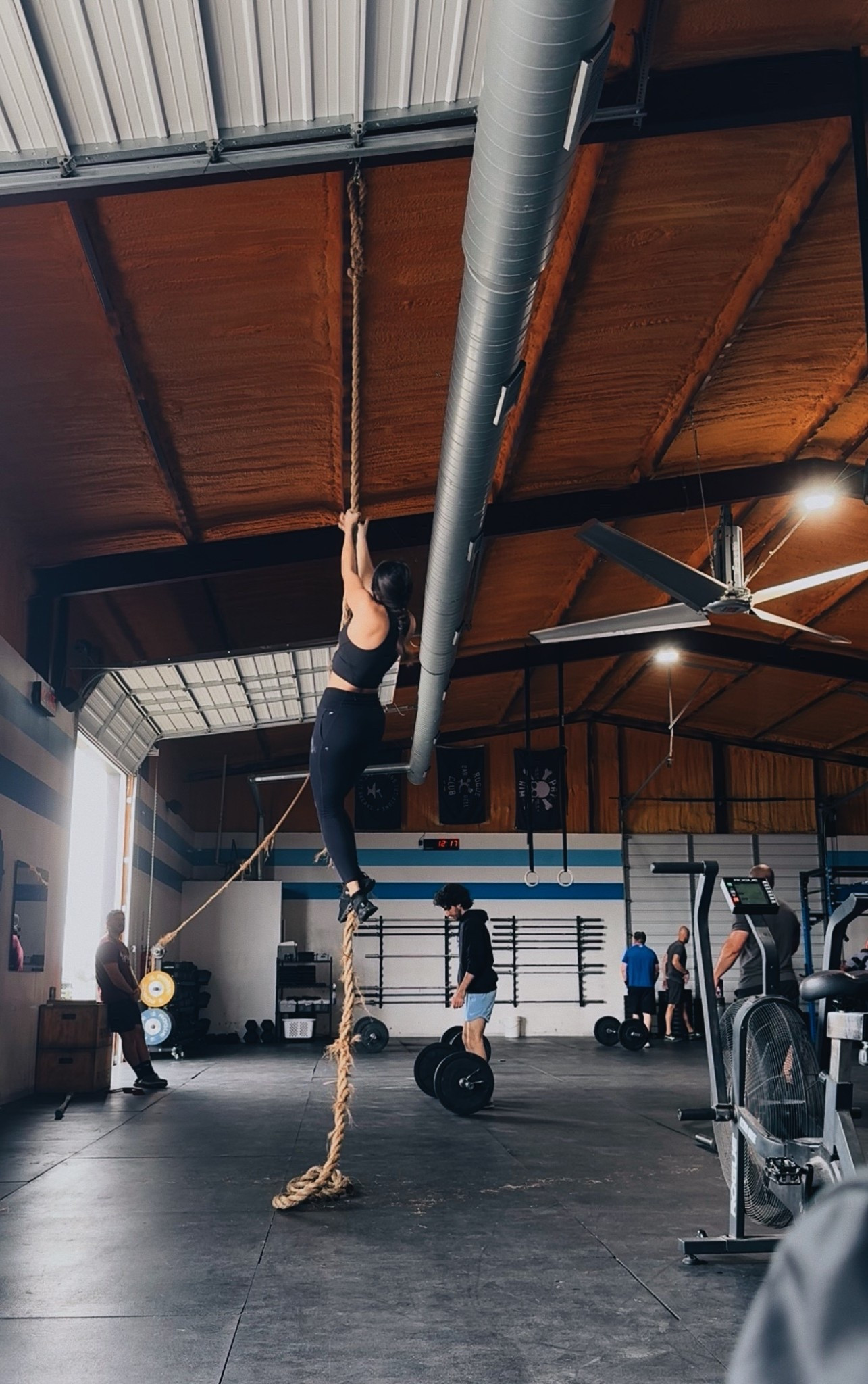 training like nesta archeron requires good workout clothes that can hold up in any setting - like hanging from the ceiling! 

#LTKTall #LTKfitnessgoals #LTKActive