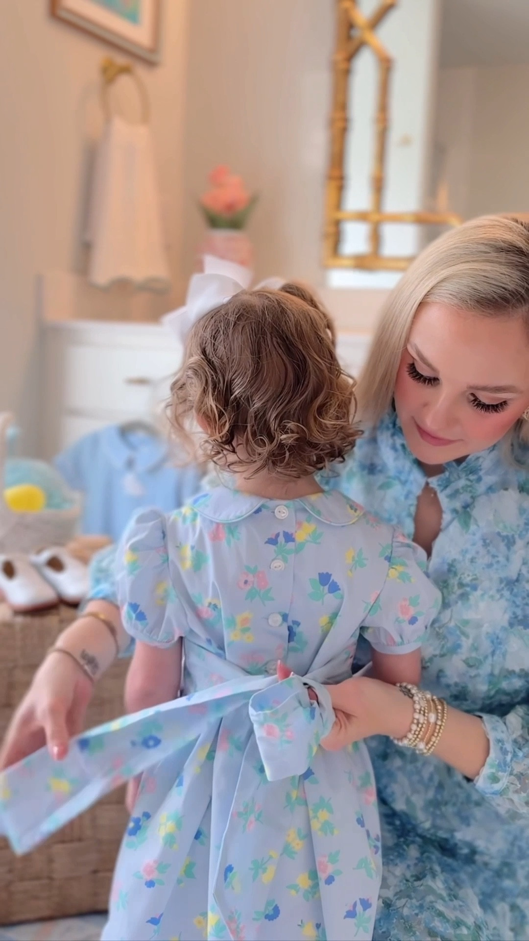 It’s never too early to start outfit planning for all the Spring festivities! These are the sweetest Easter styles!! 

Fit notes: I prefer a vintage length on these sash dresses, my girls are in a 3t & 5t. The khakis run generous, Sullivan is in a 4t pant & 5 button down. Shep & Graham’s bubbles are TTS, wearing 2t & 12/18m—you can always see up in Pima styles!! 

I prefer a true fit and will sometimes size down in woven to get the vintage length look. 

#LTKKids #LTKSeasonal #LTKBaby