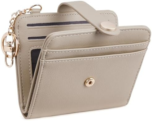 POIUGOYA Slim Wallet for Women,RFID Blocking Bifold Credit Card Holder with Zipper Coin Pocket,ID... | Amazon (US)