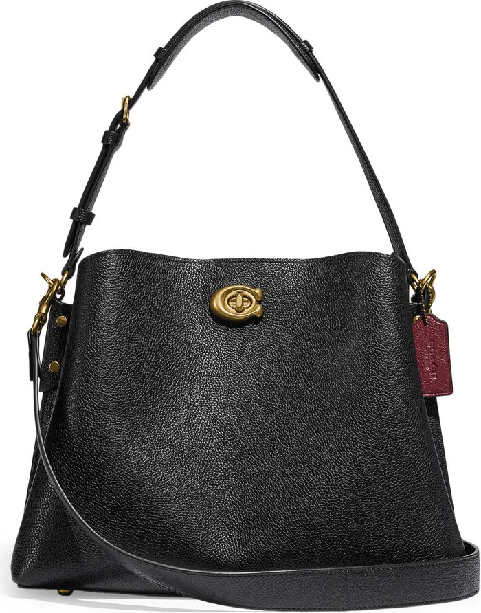 Willow Pebble Leather Shoulder Bag | Nordstrom