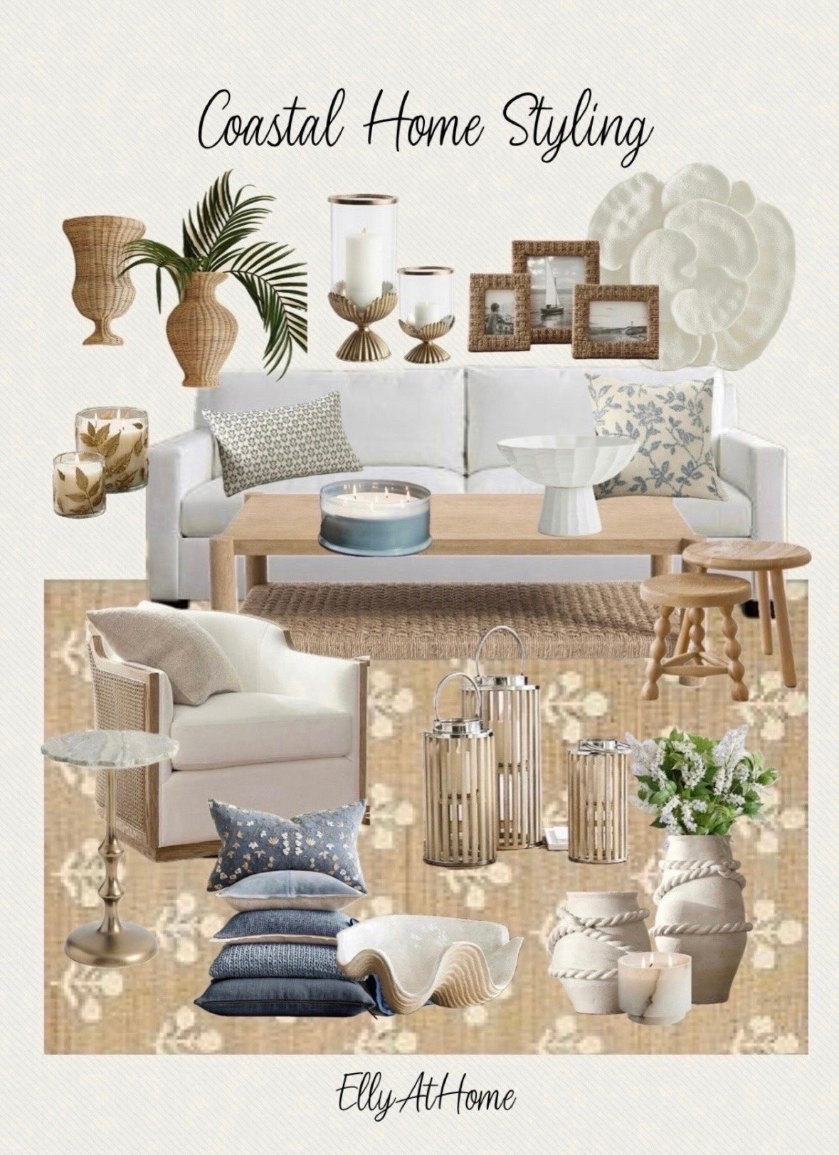 New coastal, classic home styling! Shop decor, candleholders, vases, furniture, rug, frames, hurricane holders, candles & more! Pottery Barn Some selections on sale!

#LTKHome #LTKSaleAlert