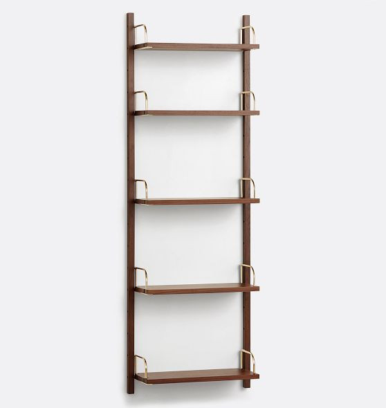 Hart Modular Walnut Shelving Unit | Rejuvenation