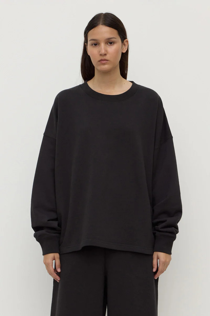 Brushed Cotton Lounge Sweater | Assembly Label (AU)